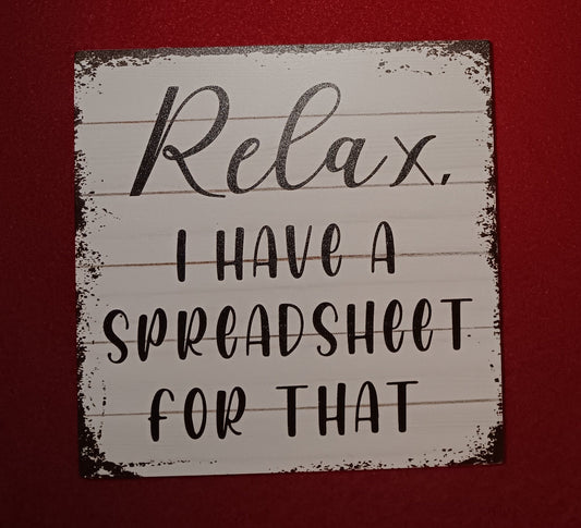 I love Spreadsheets!